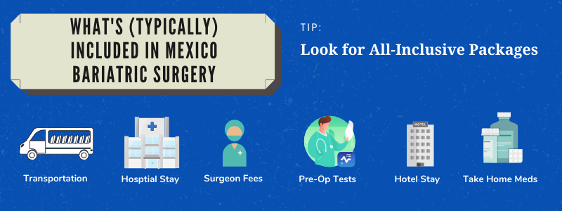 What's (Typically) Included in Mexico Bariatric Surgery